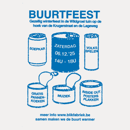 Buurtfeest in de Wildgroei-tuin