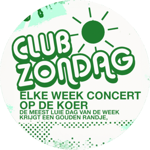 Elke zondag feest op de koer 